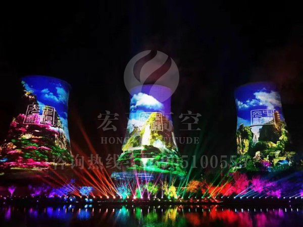 上海冷却塔夜景