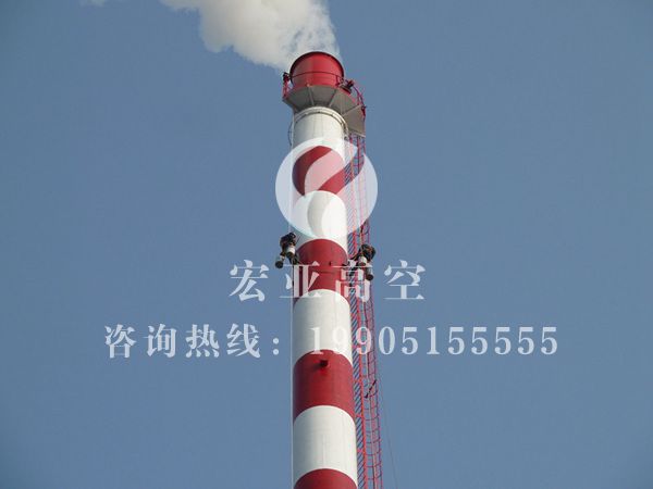 广东钢烟囱防腐